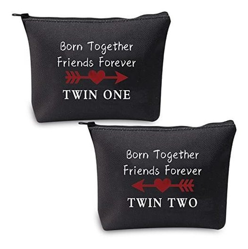 Bolsa Mbmso Twin One Twin Two Born Together Friends Forever