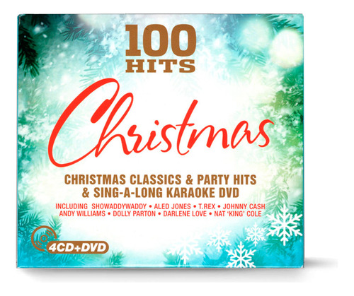 100 Hits Christmas Collection Box Set 4 Cds + Dvd 2015 Eu 