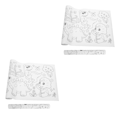 4 Rollos De Papel Para Dibujar Grafiti Para Niños Y Niños