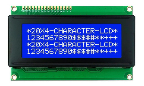 Display Lcd Arduino Raspberry 2004a Backlight Azul 20x4