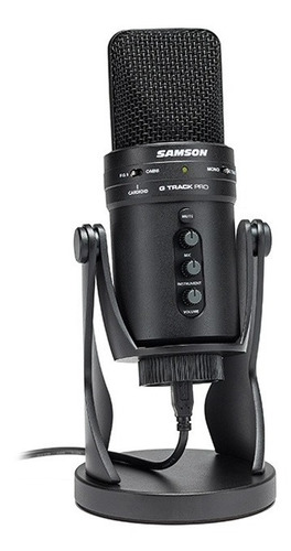 Samson G-track Microfono Usb Con Placa Interface De Audio