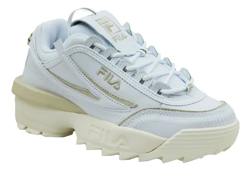 Fila disruptor store wit dames