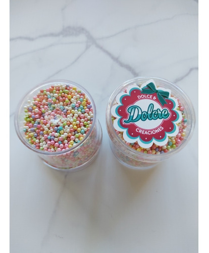 Imagen 2 de 3 de Sprinkles Comestibles Mix De Perlas Multicolor