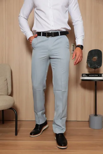 Calça social cinza 2025