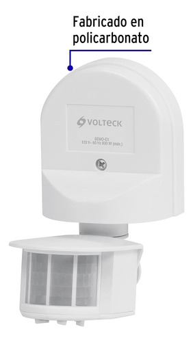 Sensor De Movimiento Para Exterior Voltech 47231