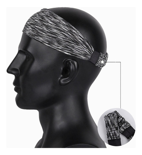 Diademas Deportivas, Diadema Elástica Antideslizante For Fú