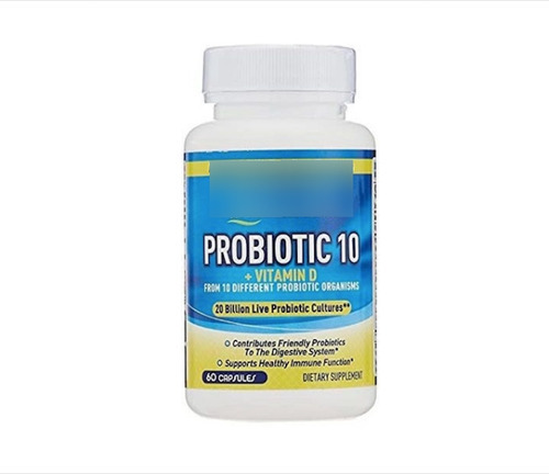 Probiotico 10 Con Vitamina D 