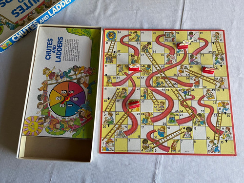 Juego Retro Chutes And Ladders (toboganes Y Escaleras) (Usado)