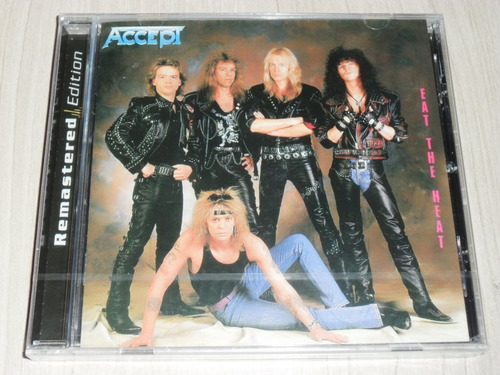 Cd Accept - Eat The Heat 1989 (europeu Remaster) Lacrado