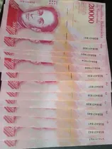 Comprar Set De Díez Billetes Venezolanos Consecutivos S\u002Fc