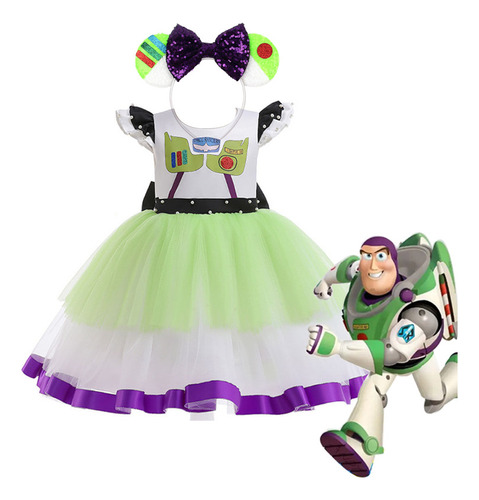 Vestido De Cosplay Lightyear Buzz Princess Story Toy