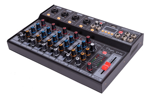 Consola Mixer Parquer Kt-p6 6 Canales Musicapilar