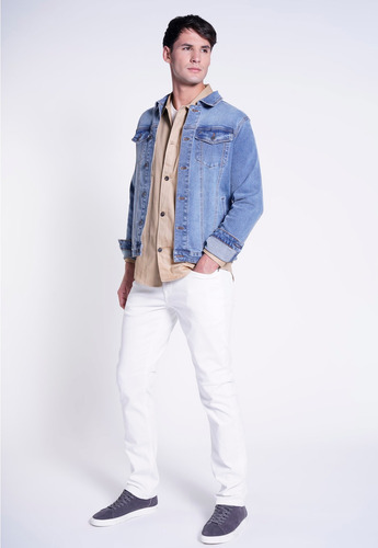 Imagen 4 de 4 de Chaqueta Hombre Sulive Marine Azul Fw 2023 New Man