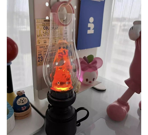 Lámpara Nocturna De Queroseno Howl's Moving Castle Calcifer