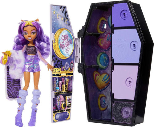 Monster High Muñeca Lobo Clawdeen Secretos Skulltimate