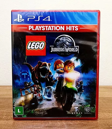 Jogo Lego Jurassic World - Ps4 Mídia Física Usado