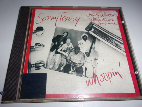 Cd Sonny Terry Johnny Winter Dixon Whoopin Alligator 35a 