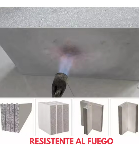 Panel Eps Construcción Moderna 2440x610x120mm