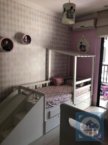 Imagem 25 de 30 de Apartamento Com 3 Dormitórios À Venda, 125 M² Por R$ 795.000,00 - Pompéia - Santos/sp - Ap4153