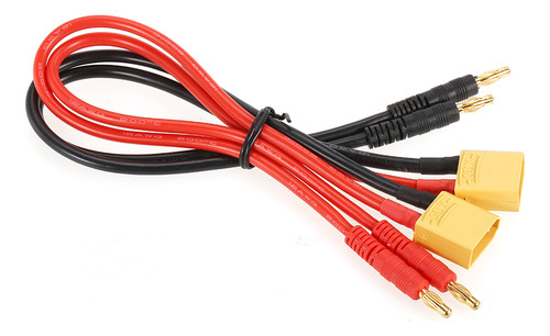 Cable Adaptador Ultra Con Conector Banana Xt90 A 4.0 Macho,