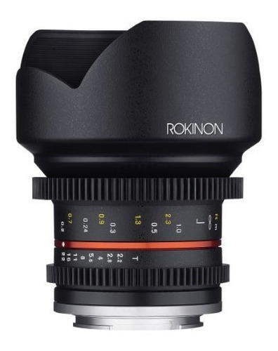 Lente Rokinon Cine Cv12m-mft 12mm T2.2 Mft -negro