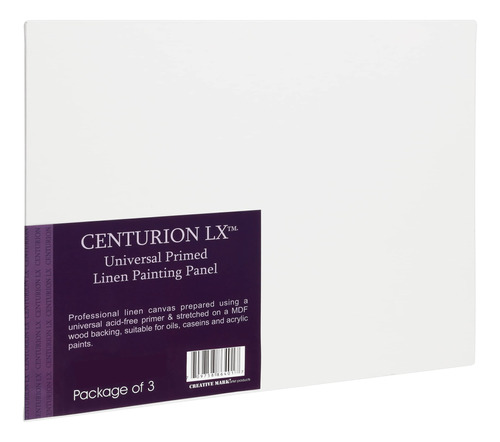 Centurion Paneles De Lino Imprimados Acrlicos Universales, P