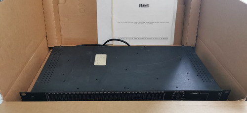 Ecualizador Rane Dj Me60 De 30 Bandas Y Cotes De Frecuencias