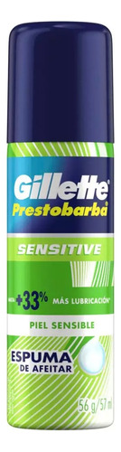 Gillette Piel Sensible Espuma De Afeitar 57 Ml