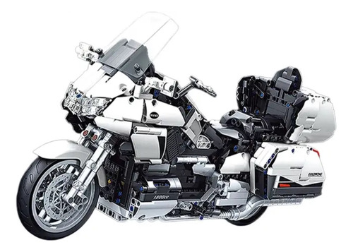 Miniatura Honda Gold Wing Touring Armable 1562 Piezas