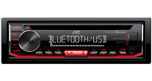 Radio Para Carro Jvc Kd-r792bt Bluetooth Usb  Aux Input