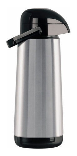 Imagem 4 de 6 de Garrafa Térmica Lúmina Inox 1 L Bomba De Pressão - Termolar