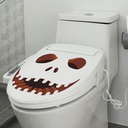 Cf Calcomanía Para Tapa De Inodoro De Halloween Pegatinas
