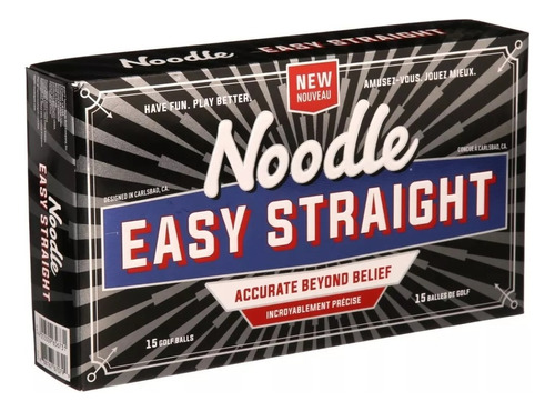 Pelotas Taylormade Noodle Easy Straight Caja X 15. Golflab