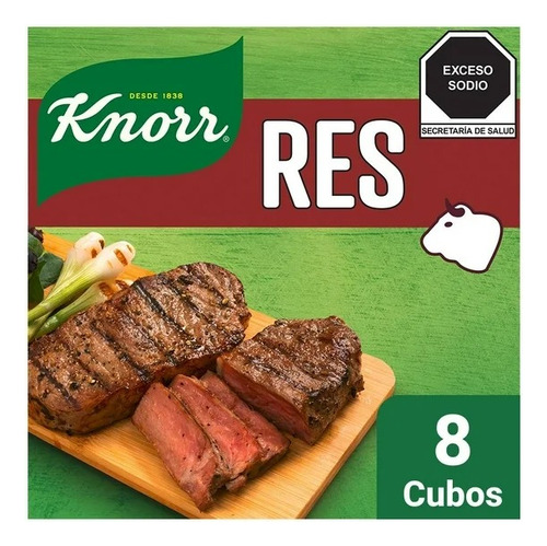 Caldo De Res Knorr 8 Cubos De 10.5 G C/u