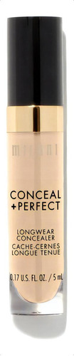 Corrector Milani Conceal + Perfect Longwear 115 Light Nude Tono 115 Light Nude