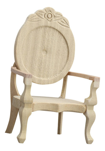 6 Sillón Tallado De Un Solo Brazo, Sillón Vintage,