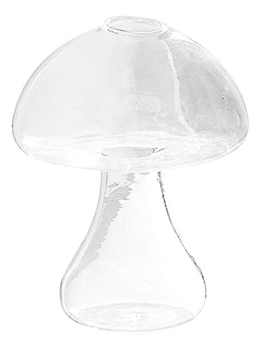 1pc Mushroom Glass Vase Flower Planter Vase Transparent...