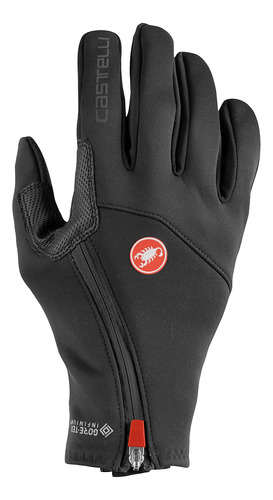 Castelli Guantes Mortirolo - Hombre Negro Claro, Xxl