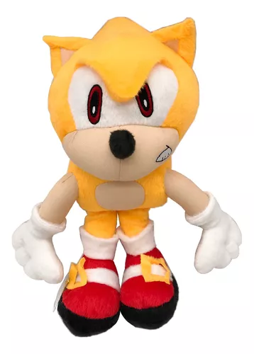 Boneco Pelúcia Turma Sonic - SONIC (35cm) Antialérgico