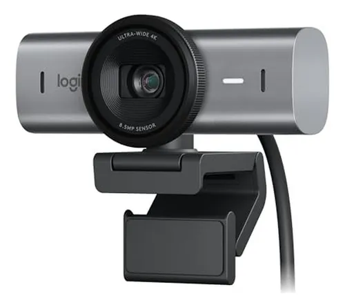 comprar Webcam Logitech Mx Brio 4k, 1080p 60 Fps, Usb-c, Cover, Team