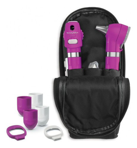 Estuche De Diagnostico Welch Allyn Lila + Baumanómetro Ds44