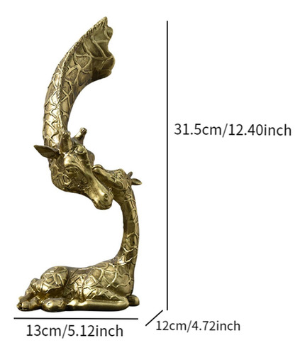 Figuras Decorativas De Jirafa De Escultura De Animales