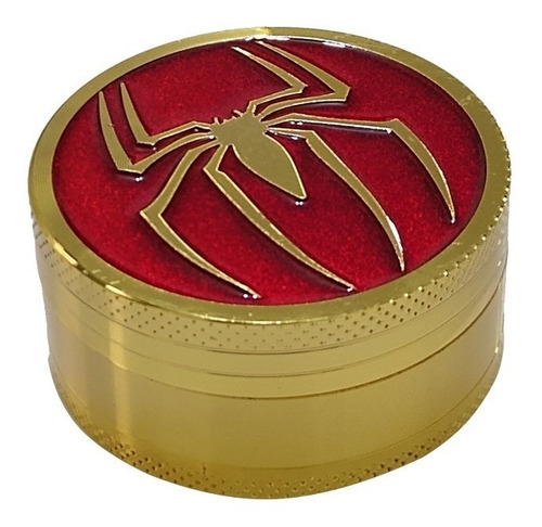 Imagem 2 de 3 de Dichavador De Fumo De Metal Homem- Aranha