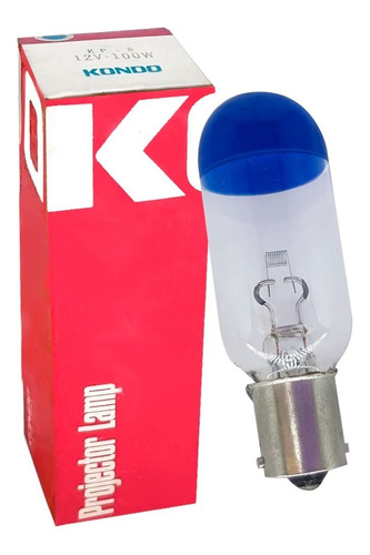 Imagem 1 de 4 de Lampada Para Projetor Marca Kondo Kp-8 12v/100w 