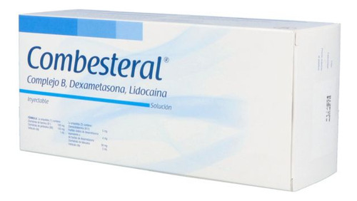 Combesteral Caja Con 3 Ampolletas (1) De 1 Ml Y (2) De 2 Ml