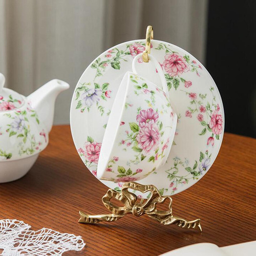 Soporte Para Café Soporte De Latón Organizador Juego De 2