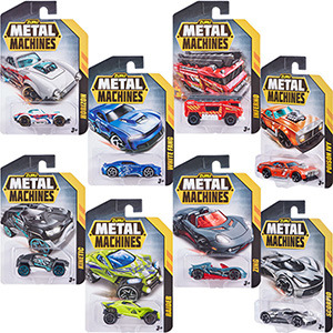 Metal Machine Zuru Set De 2 Unidades Coche Carro Juguete