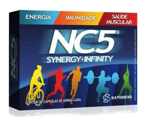 Nc5 Synergy Infinity  - 30 Cápsulas - Sanibras