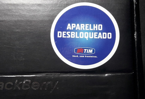 Blackberry Curve 8520 Preto Desbloqueado Com Caixa Cd Manual