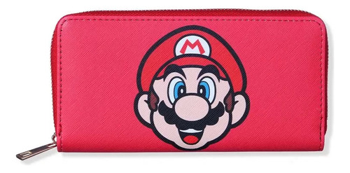 Carteira Super Mario - Zonacriativa Cor Vermelho